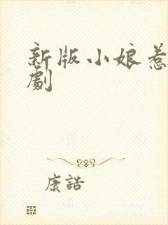 新版小娘惹连续剧封面