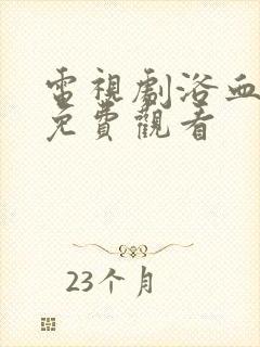 电视剧浴血和平免费观看封面