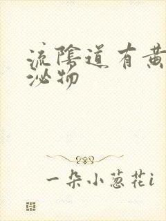 流阴道有黄色分泌物