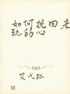 如何挽回老公出轨的心封面