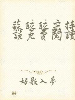 苏皎皎宋持的小说免费阅读