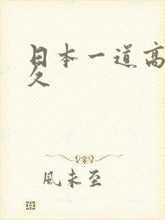 日本一道高清久久