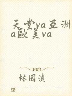 天堂va亚洲va欧美va