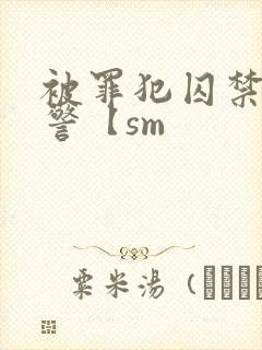 被罪犯囚禁的刑警【sm封面