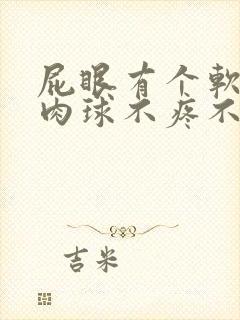 屁眼有个软软的肉球不疼不痒