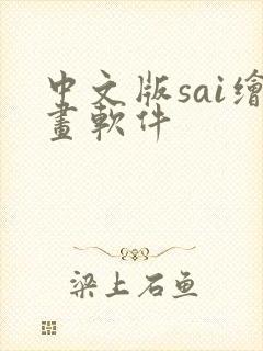 中文版sai绘画软件封面