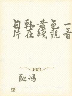 日韩黄色一级大片在线观看封面