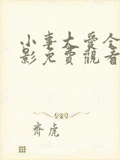 小事大爱全集电影免费观看