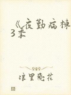 《夜勤病栋》第3季