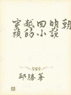 穿越回明朝当崇祯的小说