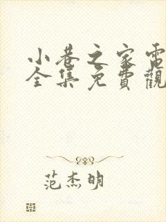 小巷之家电视剧全集免费观看高清版