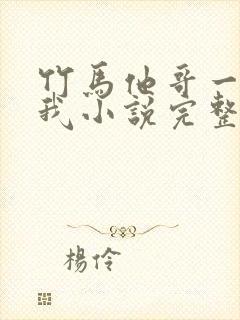 竹马他哥一直撩我小说完整版本封面