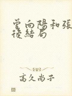 曾向阳和张闹最后结局