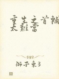 重生之首辅夫人太难当