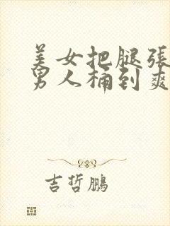 美女把腿张开给男人桶到爽