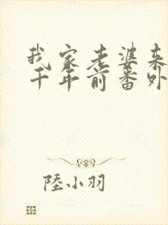 我家老婆来自一千年前番外漫画封面