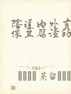 阴道内外有白色像豆腐渣的东西