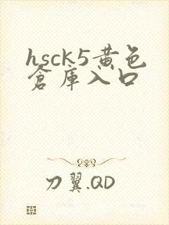 hsck5黄色仓库入口封面
