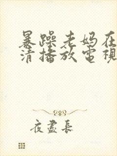 暴躁老妈在线高清播放电视剧全集