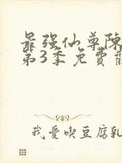 最强仙尊陈北玄第3季免费观看动漫版