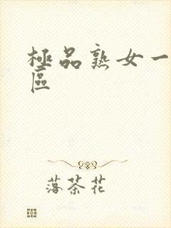 极品熟女一区二区