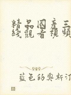 精品国产三级在线观看视频封面