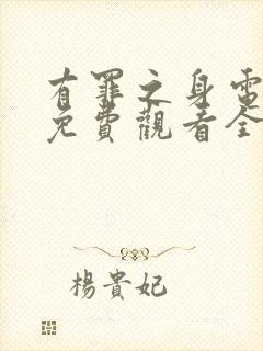 有罪之身电视剧免费观看全集高清版11