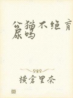 公猫不绝育会乱尿吗