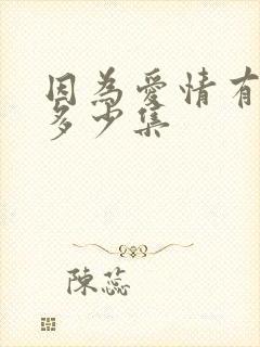 因为爱情有多美多少集