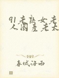 91老熟女老女人国产老太毛多
