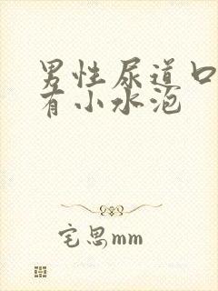 男性尿道口红肿有小水泡封面