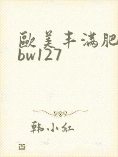 欧美丰满肥妇bbw127