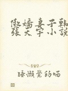 傲娇妻子韩雅芝张天宇小说在线阅读