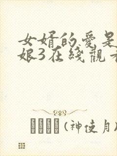 女婿的爱是丈母娘3在线观看