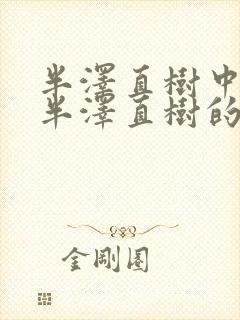 半泽直树中饰演半泽直树的是哪一位演员?