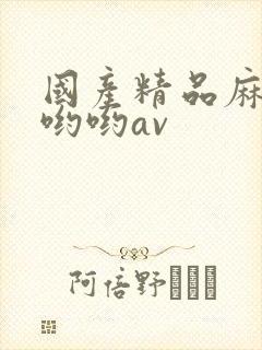 国产精品麻豆色哟哟av