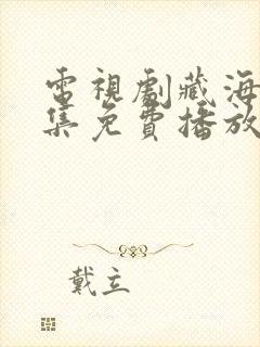 电视剧藏海传全集免费播放