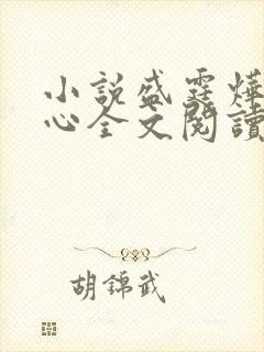 小说盛霆烨初之心全文阅读无弹窗封面