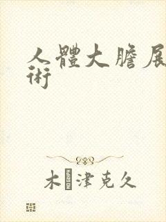 人体大胆展阴艺术封面