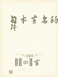 日本有名的动画片