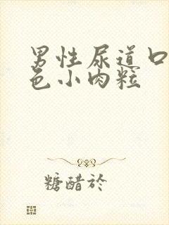 男性尿道口有白色小肉粒封面