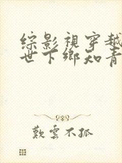 综影视穿越各个世下乡知青