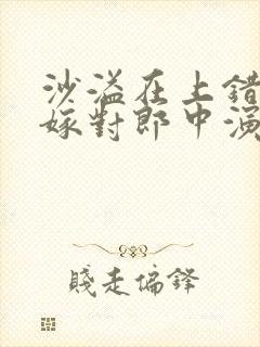 沙溢在上错花轿嫁对郎中演谁