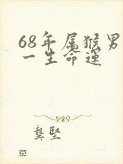 68年属猴男人一生命运