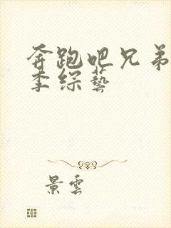 奔跑吧兄弟第1季综艺封面