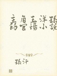 主角王洋孙雪晴的官场小说免费阅读