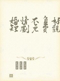 婚情不负好时光短剧免费观看