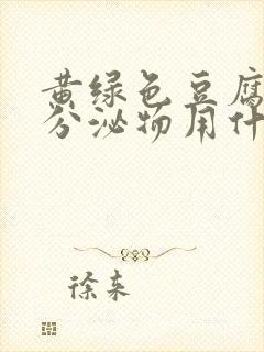 黄绿色豆腐渣样分泌物用什么药封面