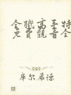 全职高手特别篇免费观看全集