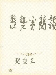 盘龙小说哪里可以免费阅读封面